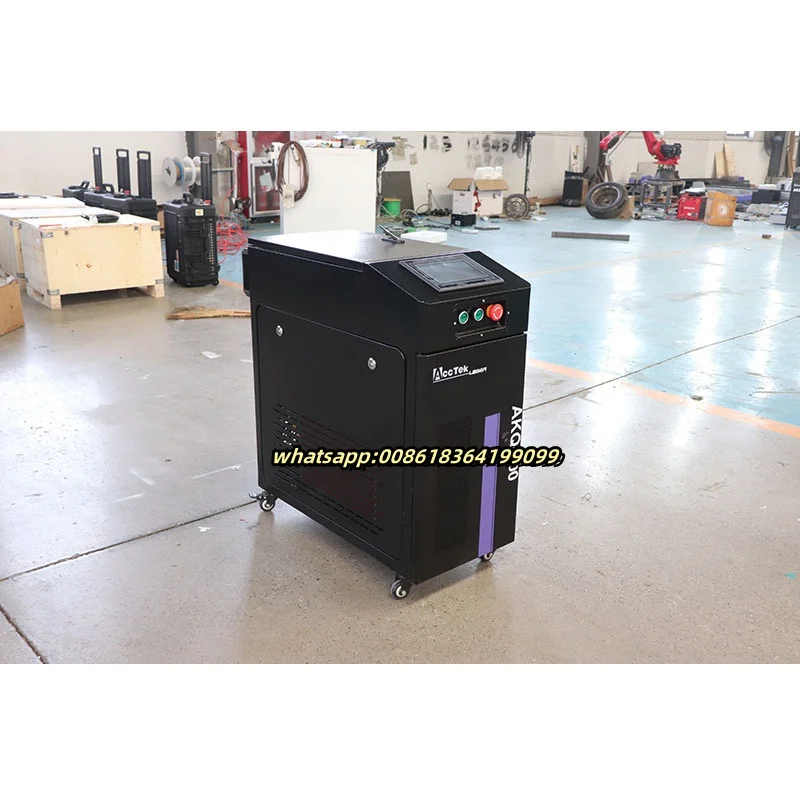 Импульсная лазерная чистящая машина мощностью 300 Вт портативный лазерный