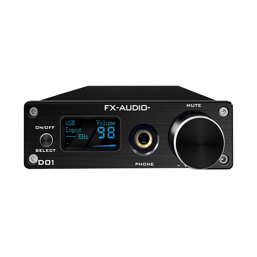 

FX Audio D01 5,0 CSR8675 чип ES9038Q2M DSD512 XU208 декодер