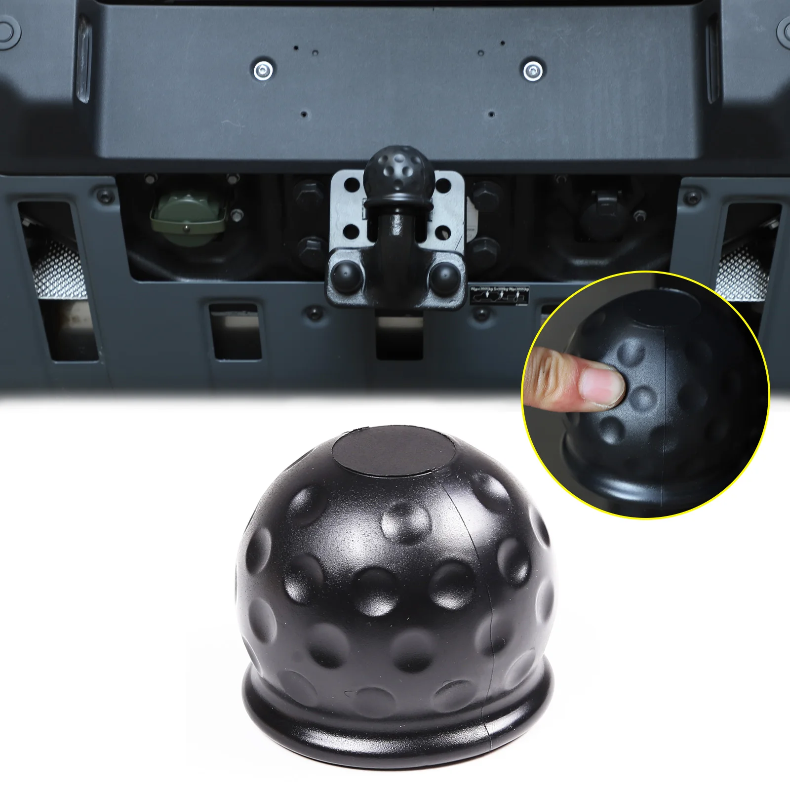 Для INEOS Grenadier 2020-2024 Стайлинг автомобиля прицеп шаровая головка защитная крышка