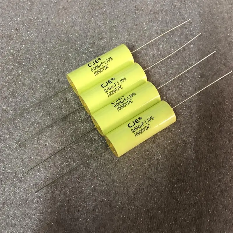 Высоковольтный защитный конденсатор C J E 0 004uf10000vdc с медной ножкой цена 1 шт. |