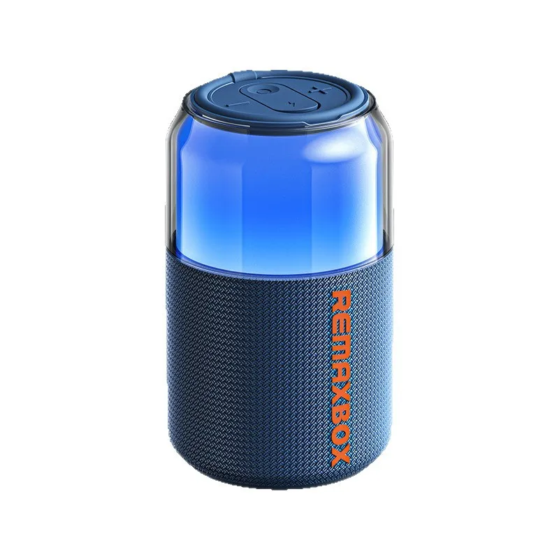 Фото Remax RB-M21 2025 новый беспроводной Bluetooth-динамик уличный портативный мини-динамик красочный атмосферный светильник сабвуфер №4