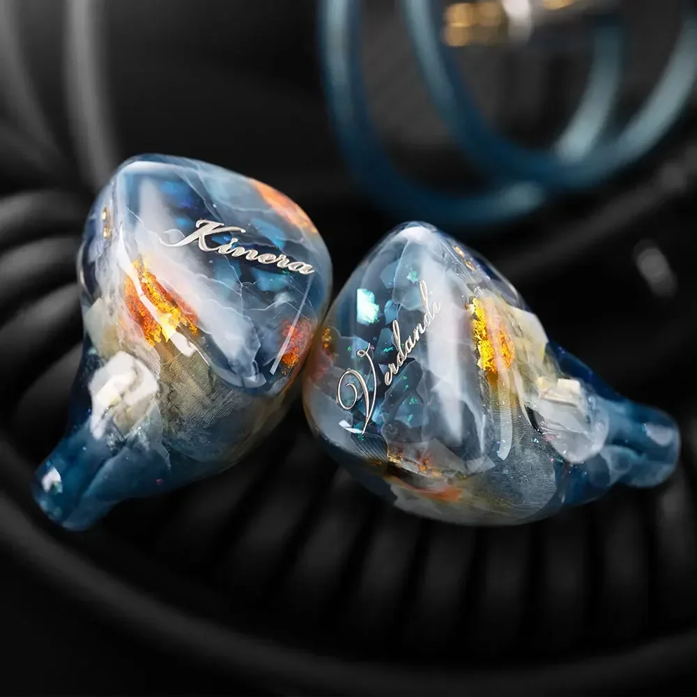 Фото Kinera Imperial Verdandi 1BC+2 BA+2 EST+1DD, 6-драйверные гибридные HIFI внутриканальные наушники с отсоединяемыми разъемами 4.4+3.5 мм №3
