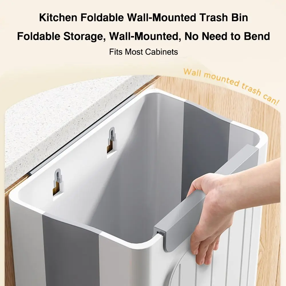 Складной кухонный компостный ящик домашний шкаф л подвесная корзина для мусора