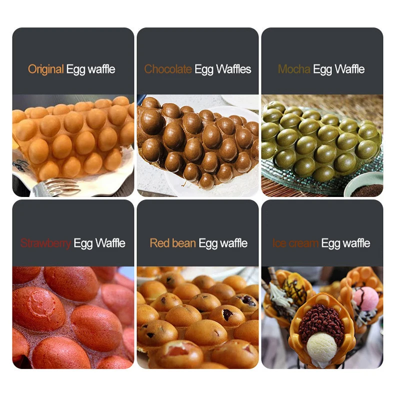 Коммерческая электрическая машина для изготовления пузырьковых яиц с двойной