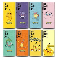 pokemen pikachu phone case for samsung note 8 note 9 note10 m11 m12 m30s m32 m21 m51 f41 f62 m01 silicone