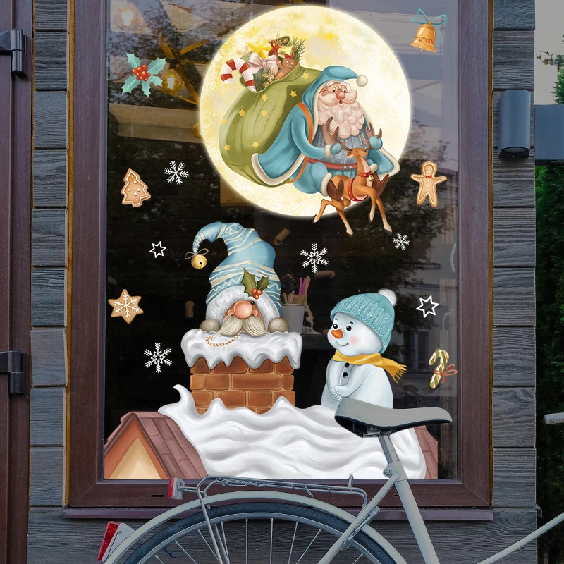 Наклейки на стену с надписью Merry Christmas