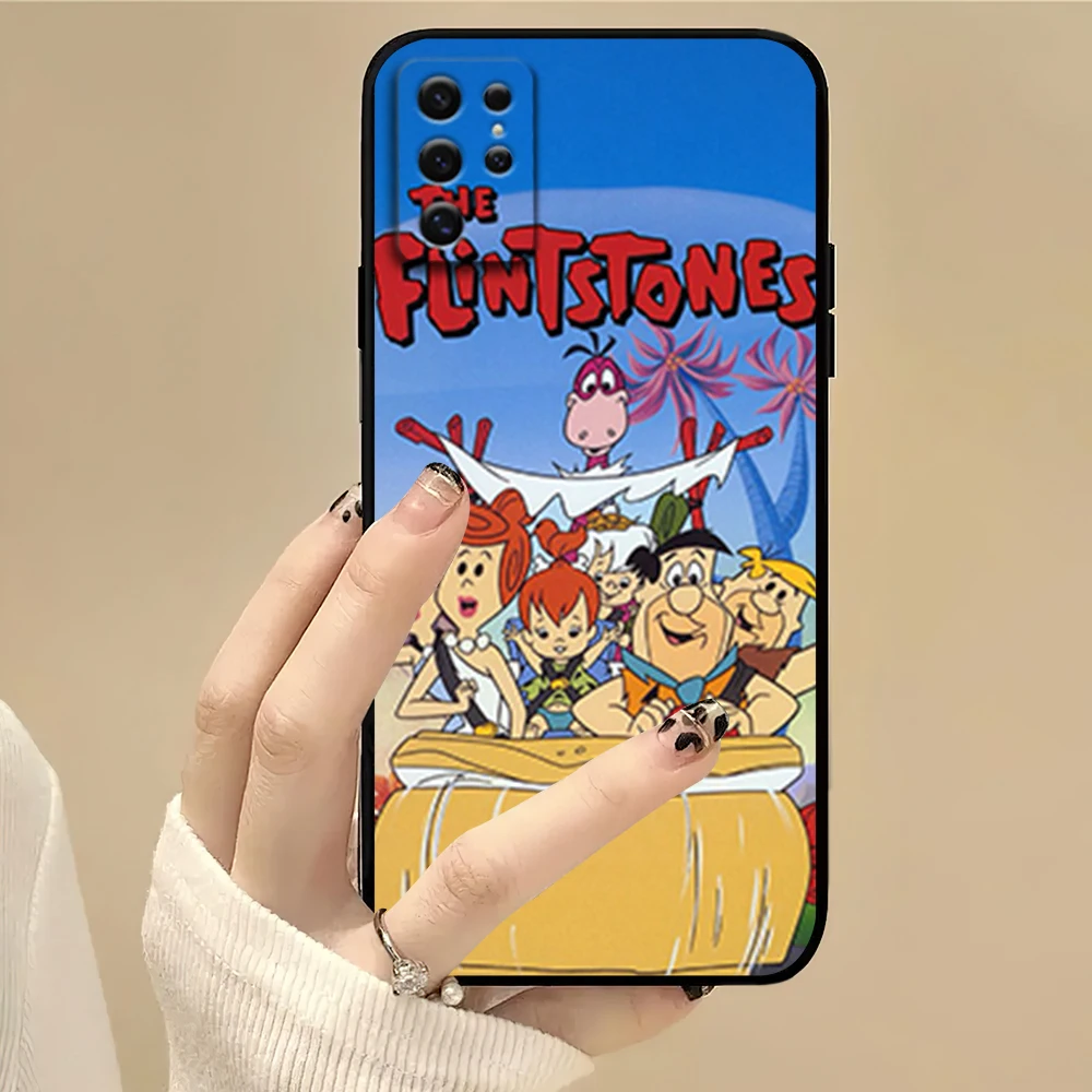 Чехол для телефона с рисунком F-Flintstones Samsung S22 S23 A73 A72 A71 A54 A53 E ULTRA Color Soft Shell