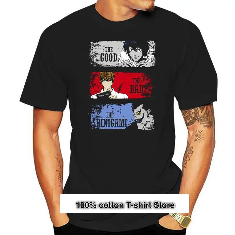 

Camiseta de The Good The Bad The Shinigami para adultos y niños, camiseta de Anime, camiseta ligera, envío gratis