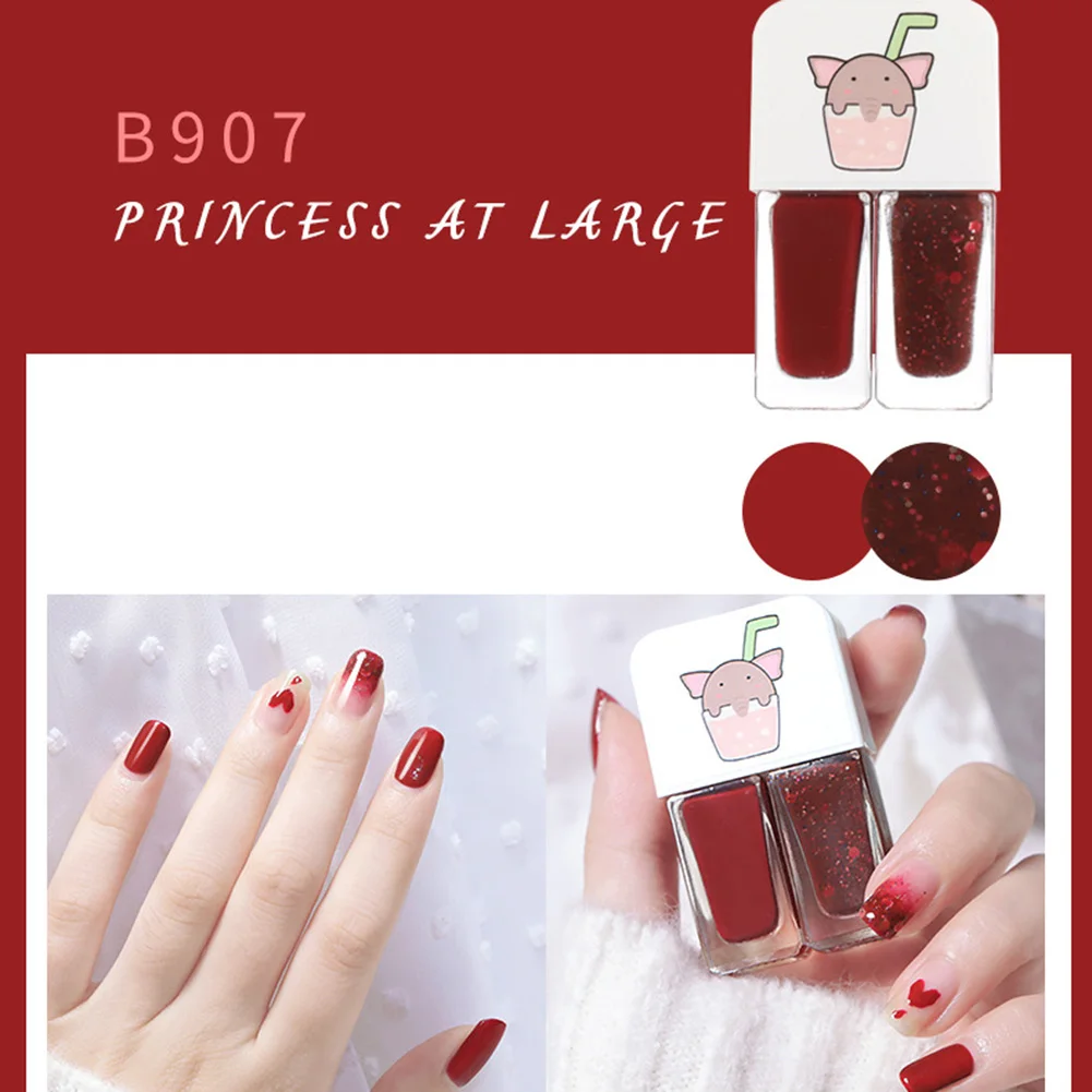 

2021 лак для ногтей удобный модный Быстросохнущий лак для ногтей художественный маникюр яркий красочный лак для ногтей легкий для удаления л...