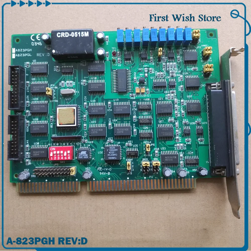 Для ICP DAS 16-канальная многофункциональная карта сбора данных A823PGH REV:D