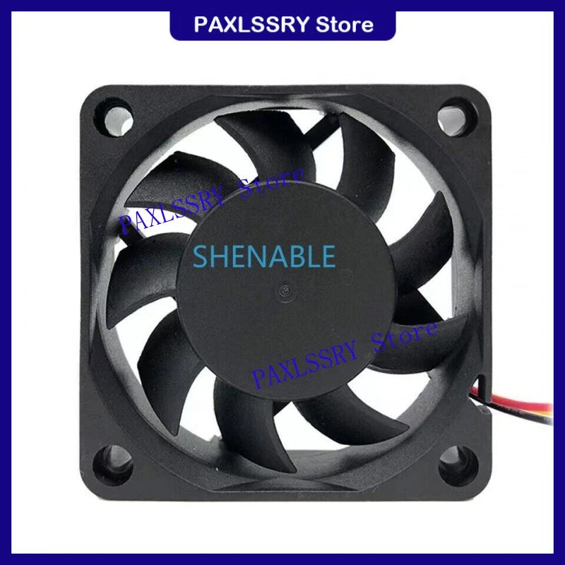 Фото Вентилятор охлаждения HXS 12V DC 0.1A, 3-контактный, 60 x 60 x 15 мм, бесщеточный, супертихий №2