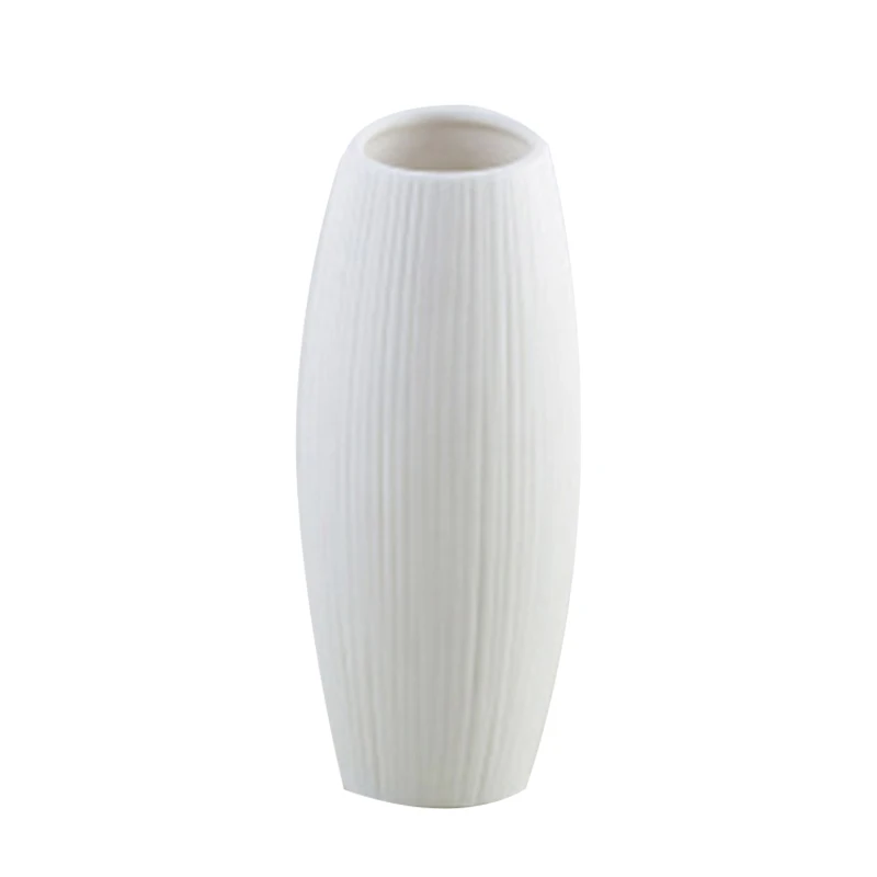 

Ceramic White Vases Decorative Bottle Dried Flowers Innovative Flower Vases Ornaments For Home Decoracion