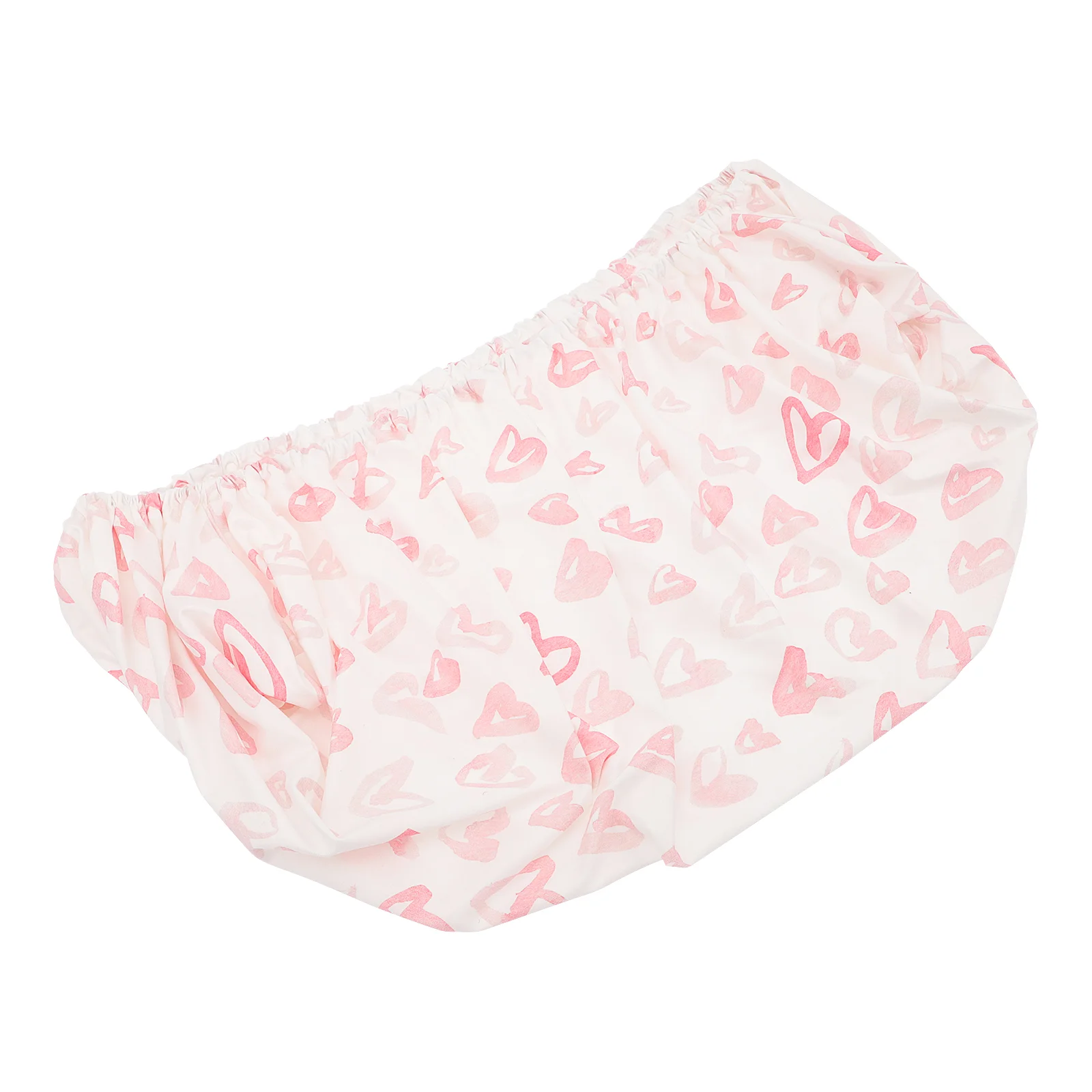 

Heart Printed Girls Crib Sheet Baby Mattress Sheets Breathable Nursery Sheet