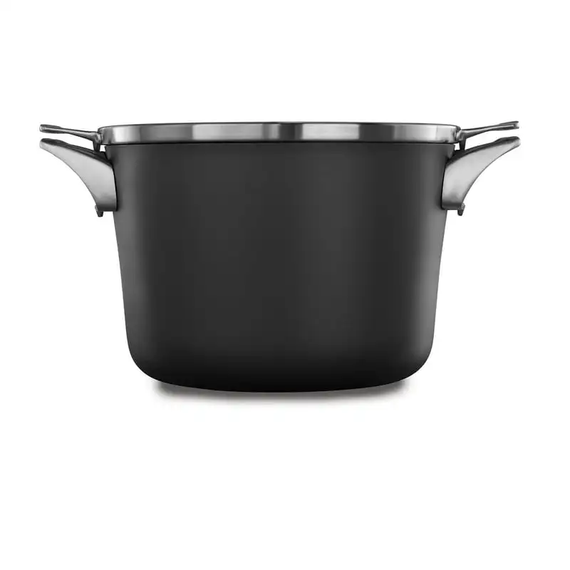 

Space-Saving MineralShield Nonstick 8-Quart Pot with Lid
