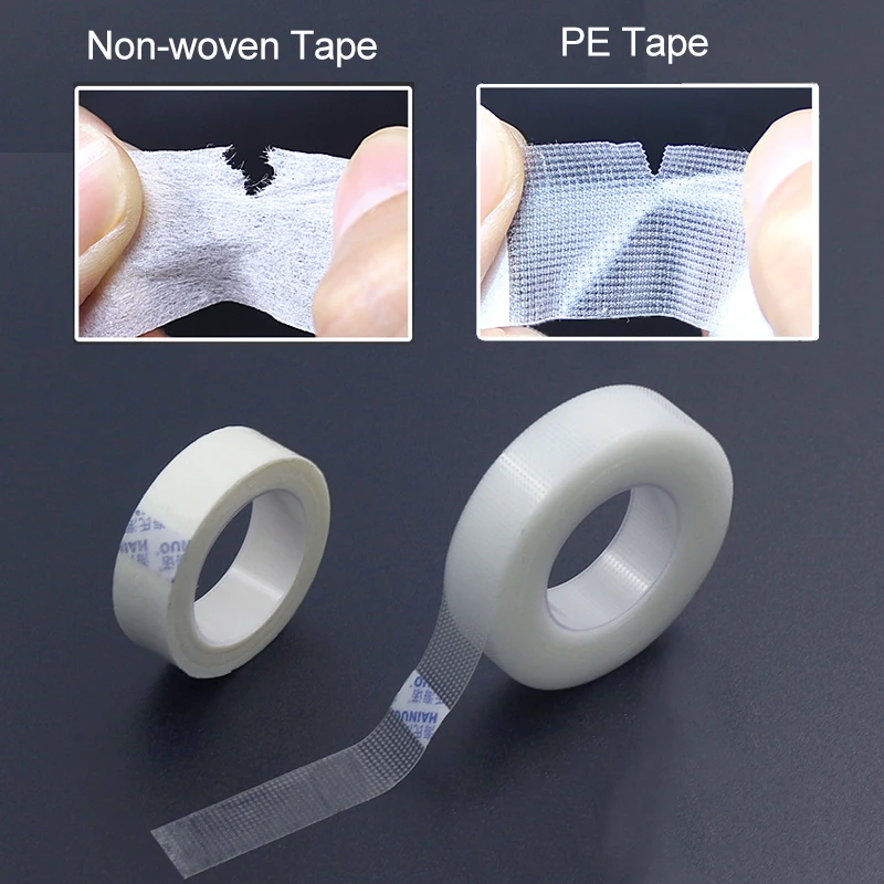 

5pcs/set Professional Eyelash Extension Under Patch Makeup Pad Tool Individual False Eyelash Non-woven & PE Isolated Wrap Tape