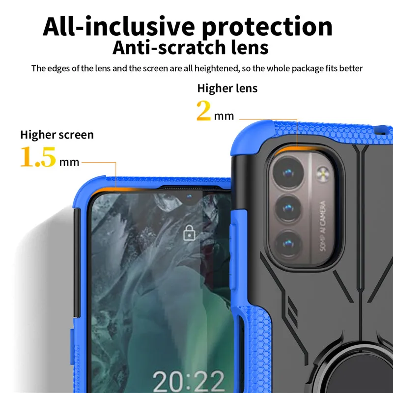 Чехол для Nokia G21 чехол 6 5 дюйма противоударный бронированный защитный бампер G30 G20