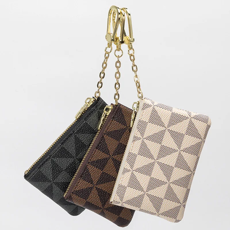 

2022 Creative Small Hanging Bag Zero Wallet Female Key Bag Simple Printing Small Wallet Mini Cute Niche Coin Bag