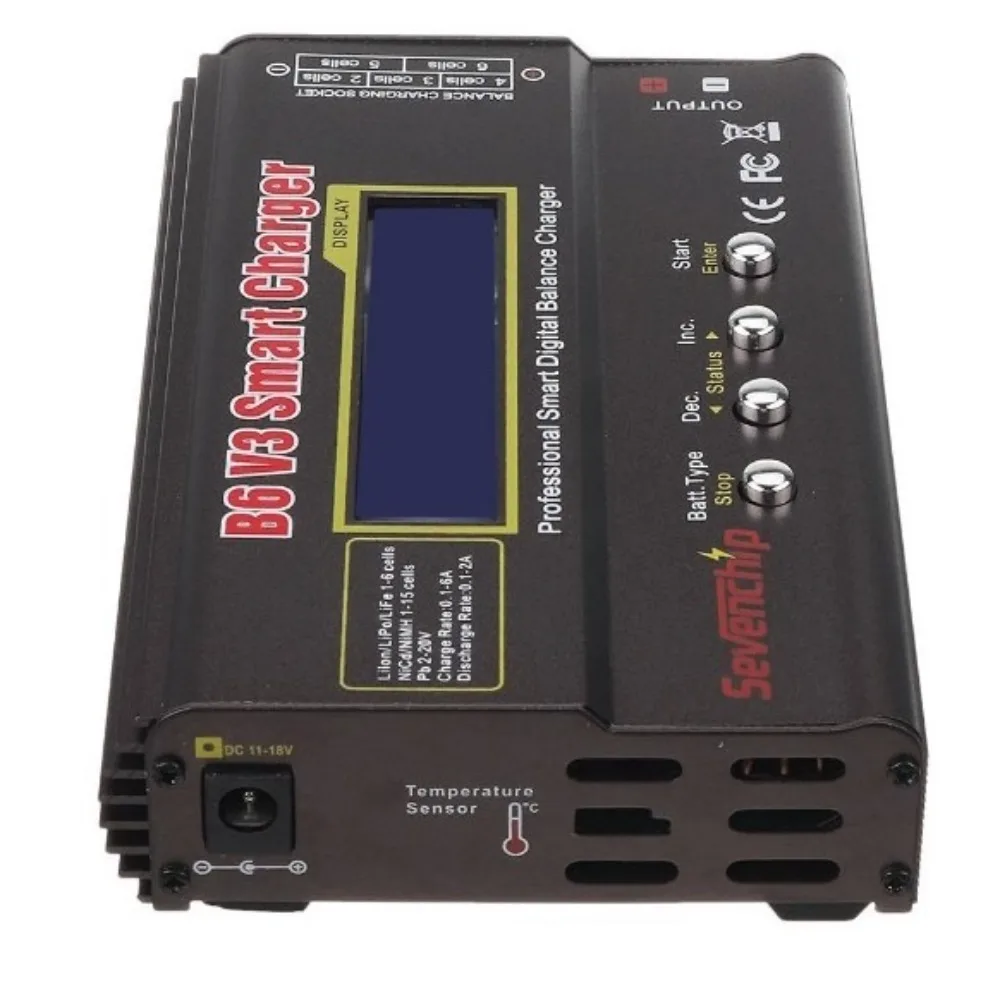 Зарядное устройство для аккумуляторов iMAX B6 V3 80 Вт 6 А LiHv Lipo NiMh Li-Ion Ni-Cd зарядное без