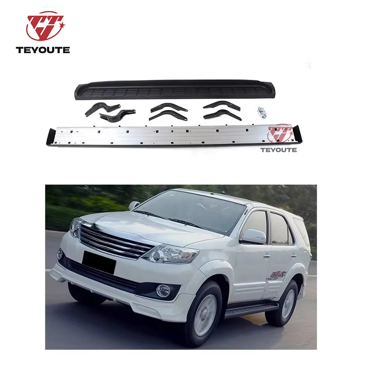 Фото Подножки для Toyota Fortuner 2012-2015 №3