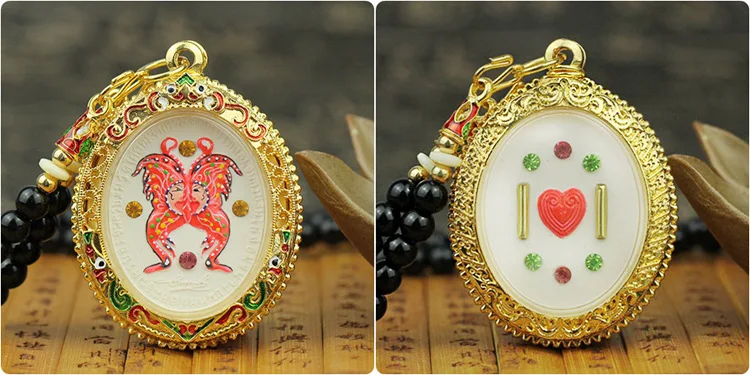 ХОРОШАЯ Азия Таиланд храм Богиня любви Фигурка Будды Подвеска Эффективный