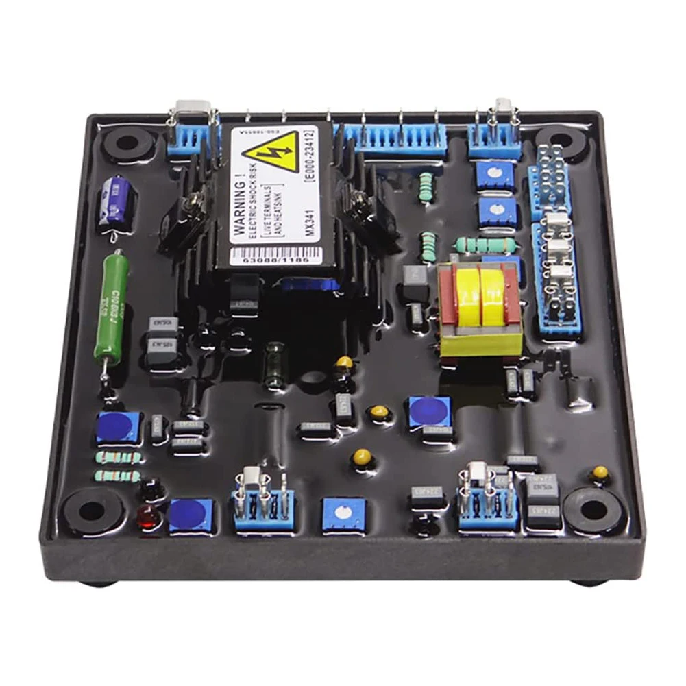 

Automatic Voltage Regulator AVR MX341 E000-23412 E000-23410 3.7A 120V DC Output Regulator For Stamford P6 P7 Generator Set Parts