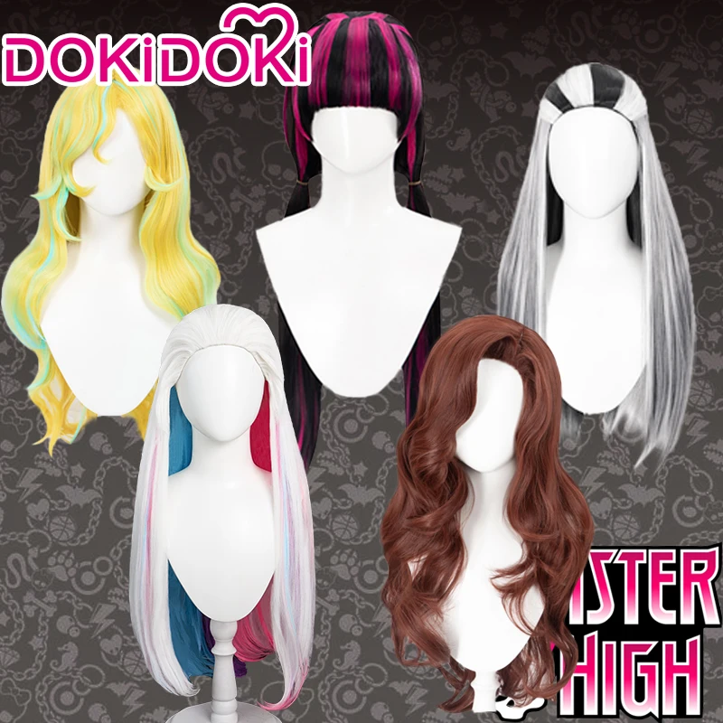 

Draculaura Ula/Clawdeen Wol/Lagoona Blue/Abbey Bominable/Frankie Stein Wig Anime Monster High Cosplay Wig Doe Doki Halloween