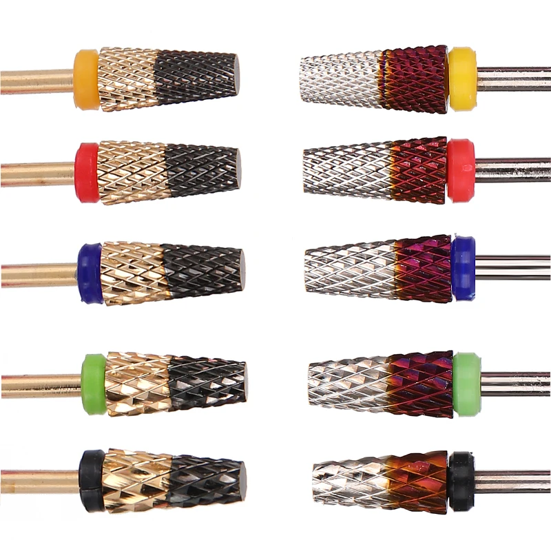 Аксессуары для сверл ногтей из карбида вольфрама электрических дрелей цельная