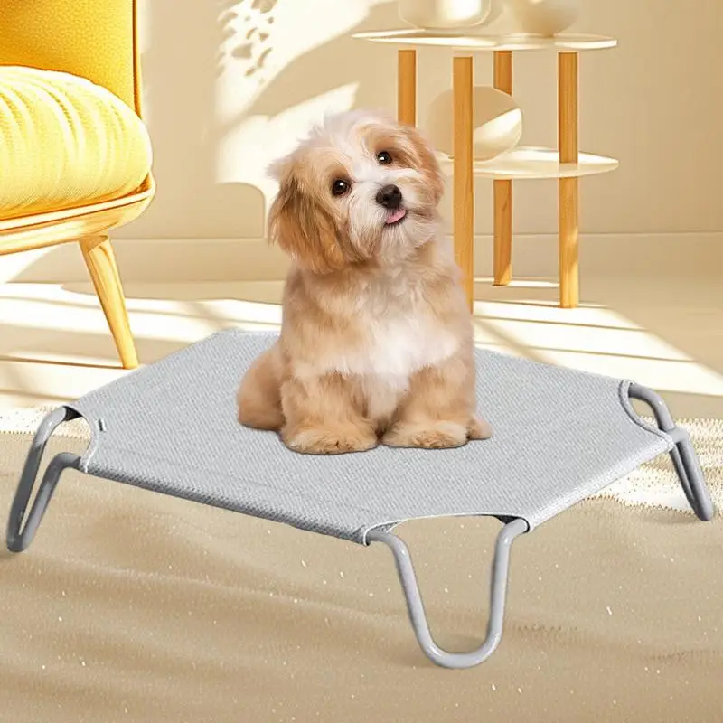 Гамак-кровать для собак удобная раздвижная подвесная кровать с металлической