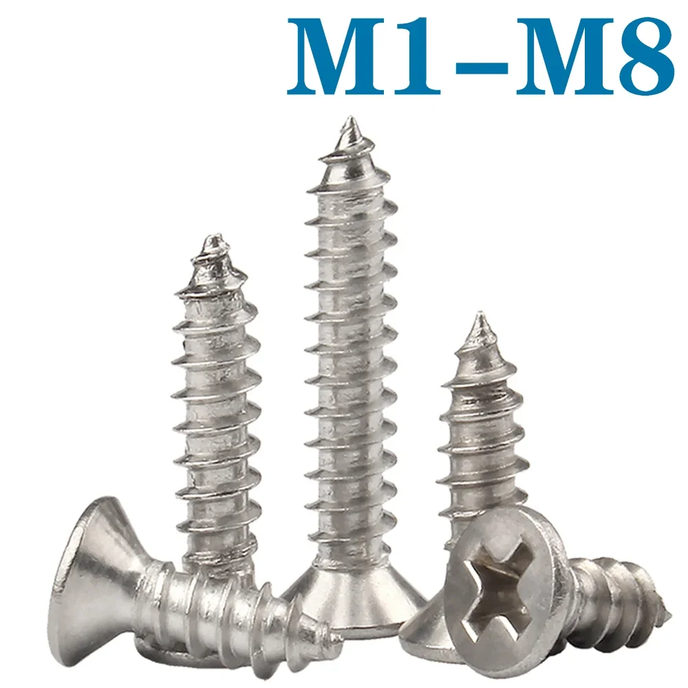 

Саморезы M1-M8 нержавеющая сталь 304