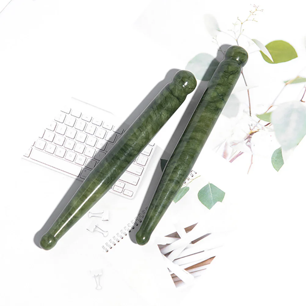 Нефритовый массажер инструменты удобная акупунктурная ручка палочки для ног