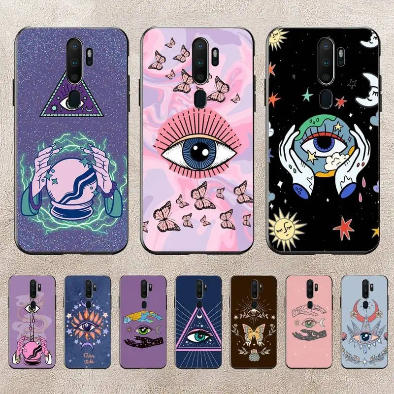 

Lucky Eye Blue Evil Eye Print Phone Case For Redmi 9A 8A 6A Note 9 8 10 11S 8T Pro K20 K30 K40 Pro PocoF3 Note11 5G Case