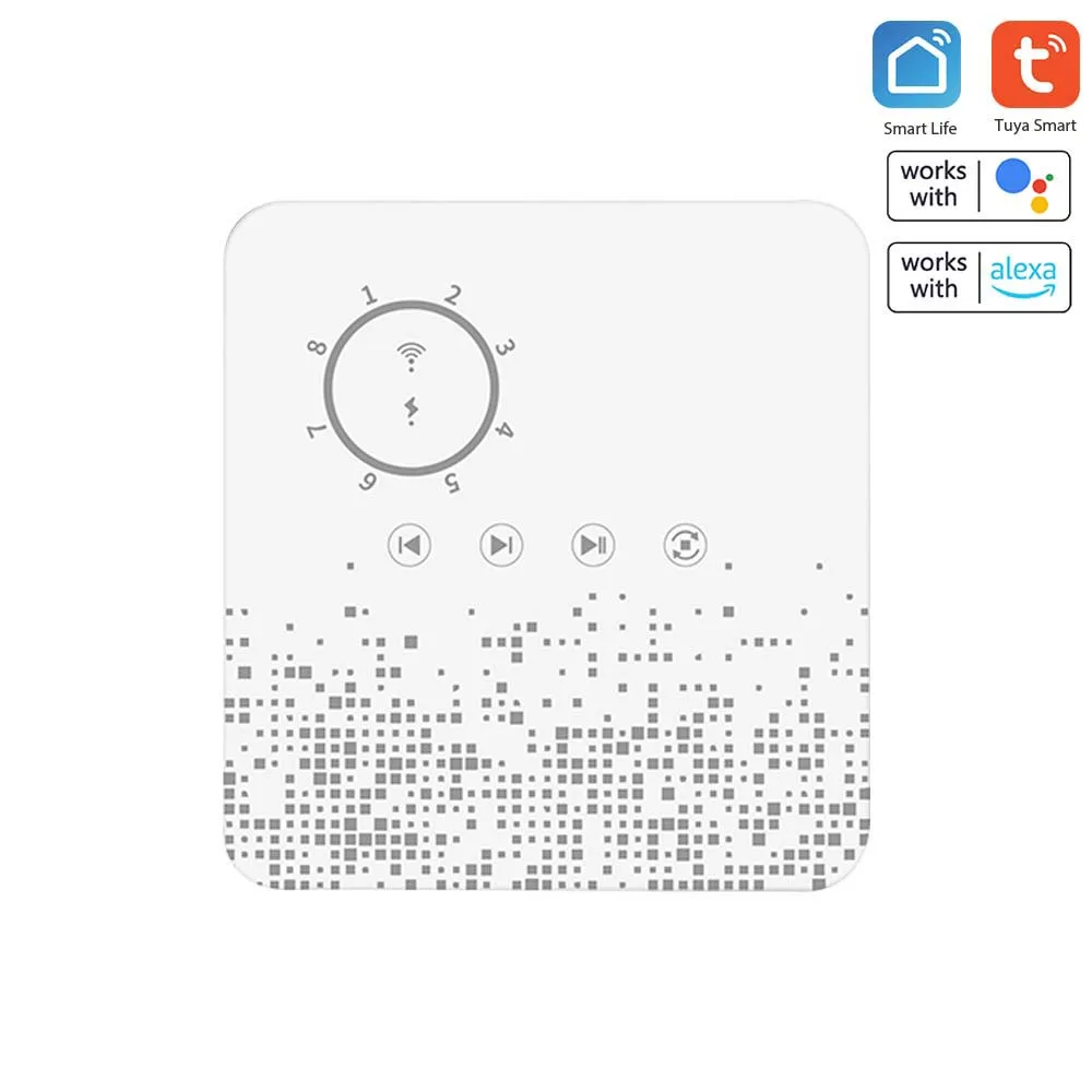 

Tuya WiFi Sprinkler Controller Intelligent Irrigation Timer 8 Zones Automatic Watering Device Compatible for Alexa Google Home