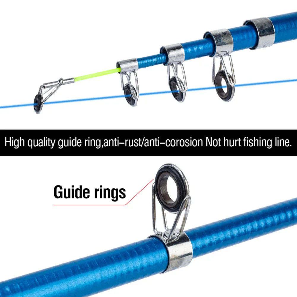 

1.8m Spinning Fishing Rod Carp Telescopic for Ultralight Freshwater Fishing Pole Lure Fishing Rod Tackle Accessories