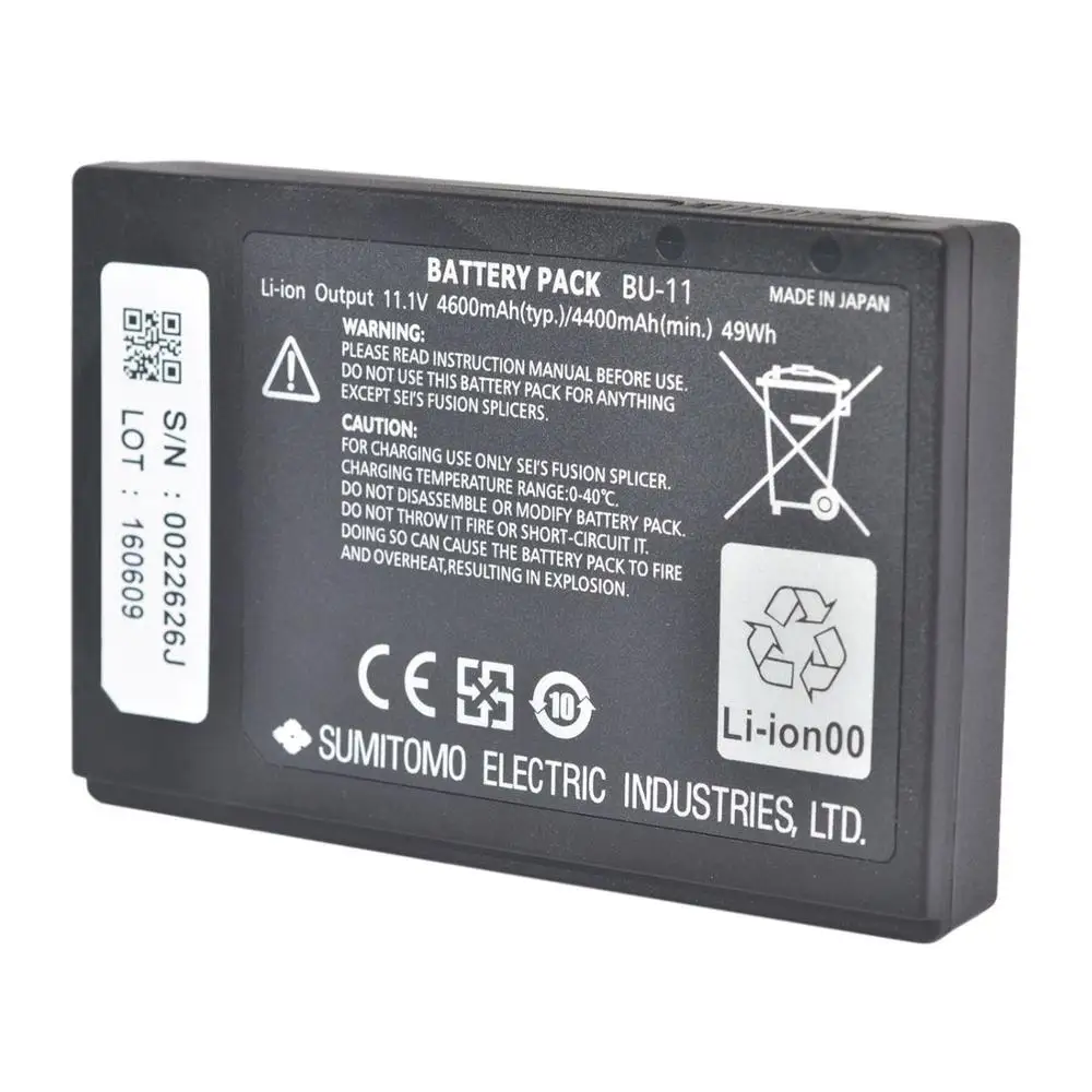 Japan imported TYPE-81C,T-400S,T600C,BU-11S,T400S+,T81M12, Z1C fiber fusion splicer battery cell BU-11 electric board pack