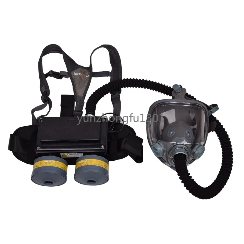 

Gas mask electric blower convenient air respirator blower industrial spray paint spray pesticide full tool