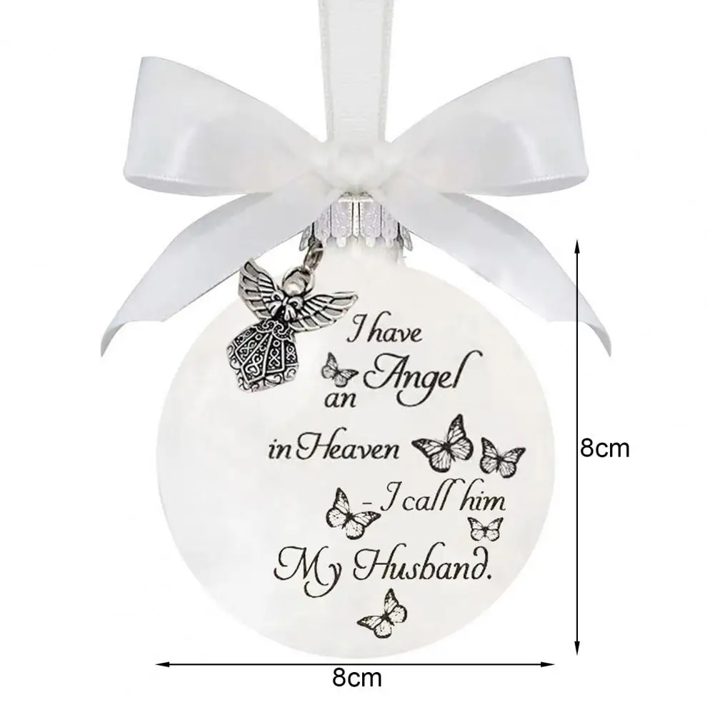 Простое в использовании многоразовое рождественское перо подвесное украшение