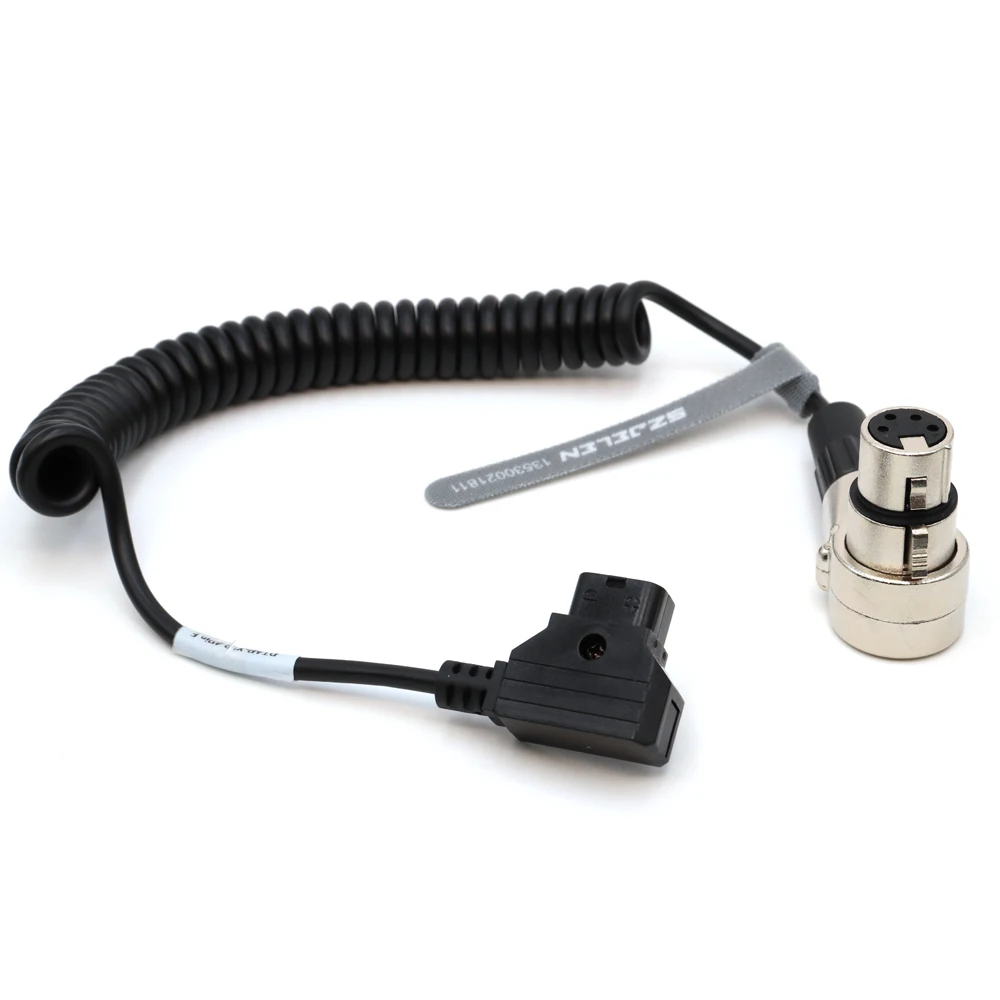 4-контактный разъем DTAP к XLR для кабеля питания SONY монитора TVLIGIC Atomos шнура камеры