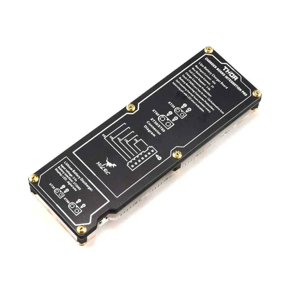 Фото HGLRC Thor PRO LIPO Балансное зарядное устройство 40A XT60 XT30 2-6S LIPO Разрядное устройство для IMAX B6 ISDT Q6 Nano HOTA D6 Зарядное устройство №5