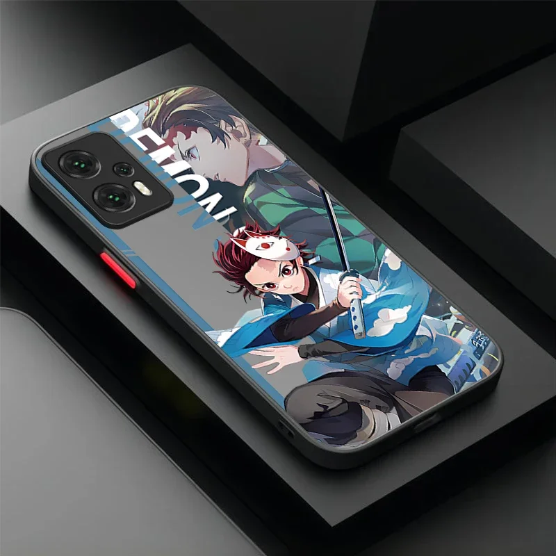 Чехол с изображением аниме Убийца демонов для Xiaomi 13T 12T 11T 10T 13 12 11 Lite 5G NE POCO X6 M6 Pro 4G X3