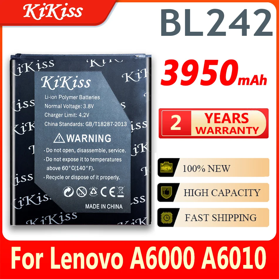 

BL 242 BL242 Battery For lenovo K3 K30-W K30-T A6000 A3860 A3580 A3900 A6010 A6010 Plus A6010Plus VIBE C A2020 A2020a40