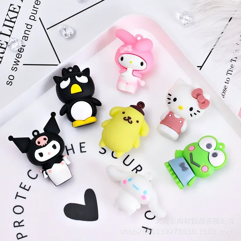 2024 Sanrio брелок кавайный HelloKitty Mymelody Cinnamorroll мультфильм сумка Подвеска детский