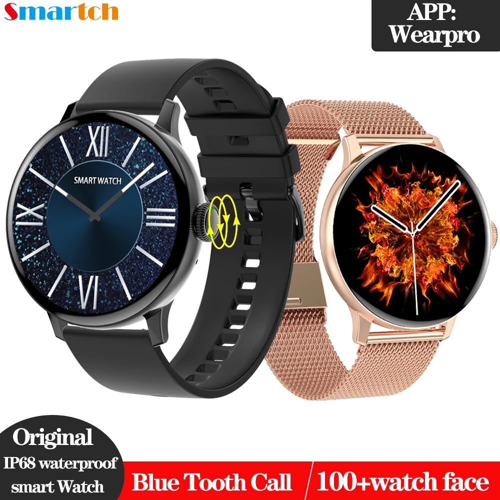 

2021 Smart Watch Men Women BT Call IP68 Waterproof Password Protection Heart Rate Test Fitness Tracker Smartwatch PK DT88 PRO