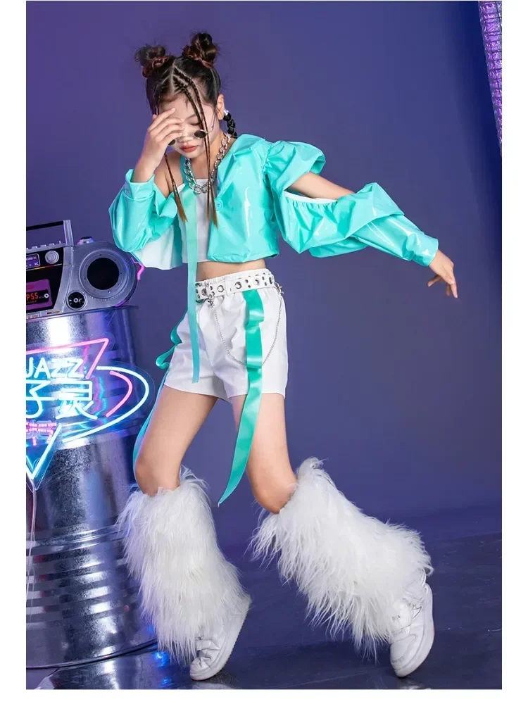 Модель для подиума девочек детская крутая одежда осенне-зимняя одежда-BC K-PoP