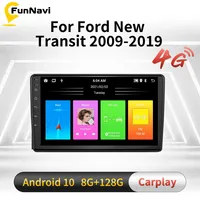 Car Multimedia Player for Ford New Transit 2009-2019 Focus 2005-2010 2 Din Android Radio Screen Stereo Head Unit Autoradio GPS