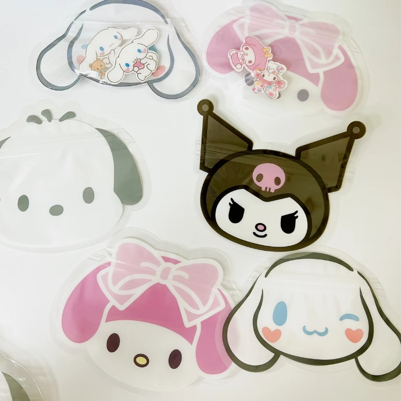 

Kawaii Sanrio Kuromi My Melody Cinnamoroll Buggy Bag Packing and Organizing Small Jewelry Storage Ziplock Bag for girls Student