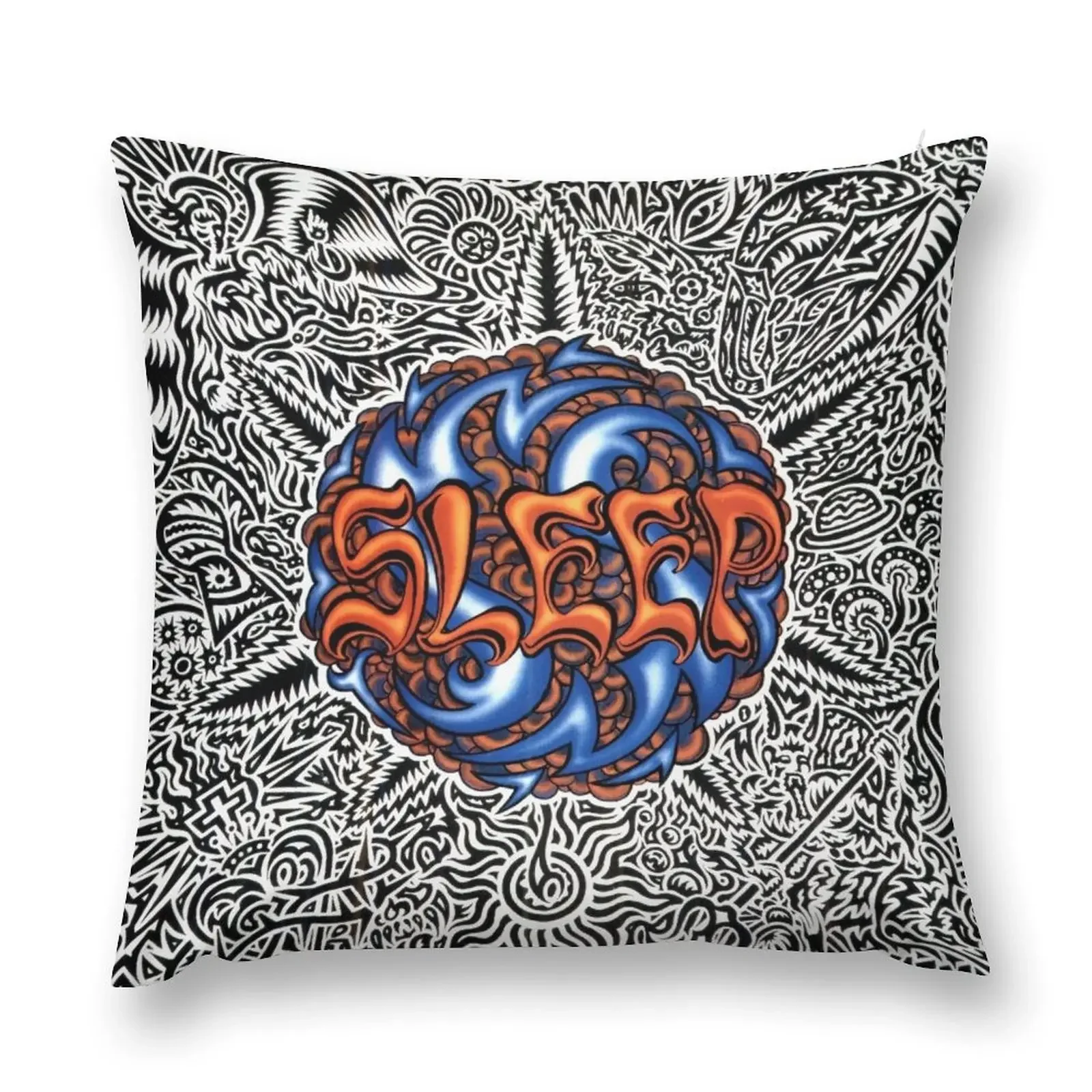 Металлическая полоса Steep Stoner - Обложка альбома Holy Mountain Dragonaut Throw Pillow