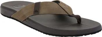 Men`s  Cushion Phantom Flip Flop Brown/Tan Synthetic 11 M flip flops 1