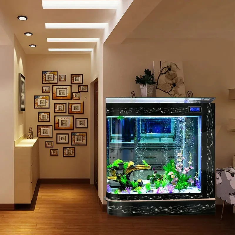 Аквариум аквариум большой рыбный шар 1 5 м разделение экологичное стекло