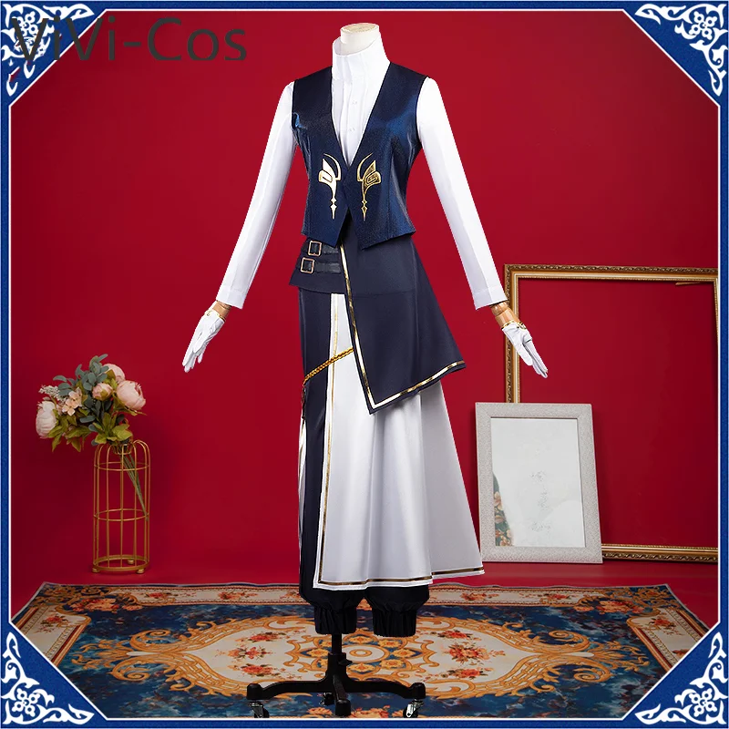 Vtuber Канака Фантазия 4-летие Косплей Костюм Cos Game Аниме Вечеринка Униформа