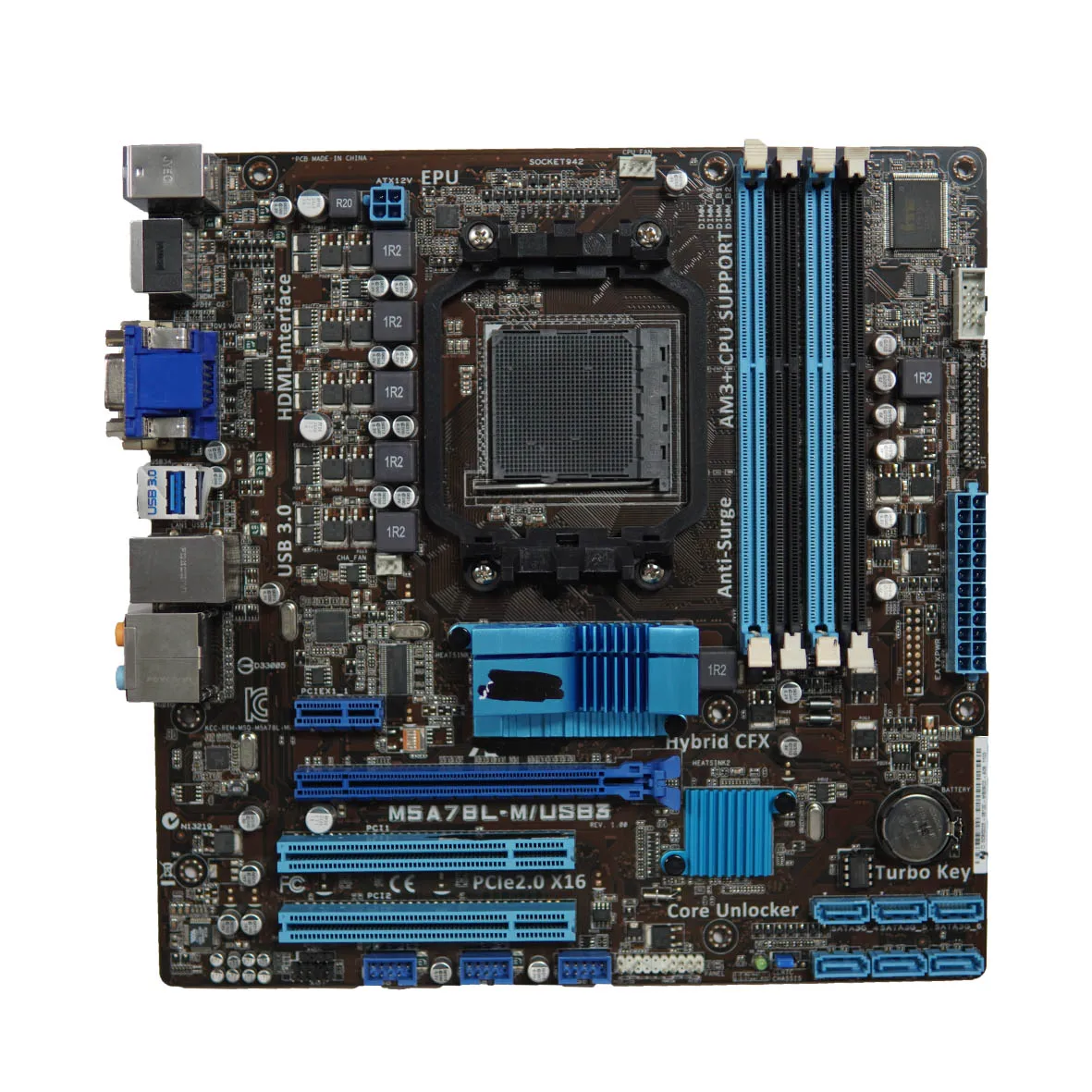 

Материнская плата M5A78L-M/USB3 с AMD 760G/780L 8GB DDR3 для компьютера